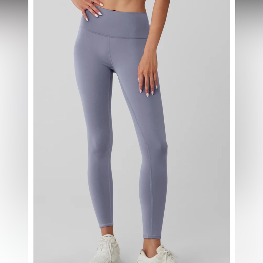 ALO airlift Yoga Fog high waist 7/8 Women's Leggings